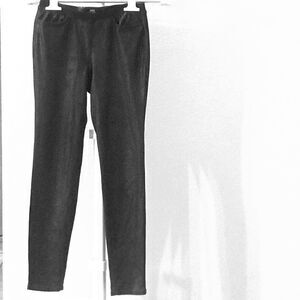 Faux Leather black leggings